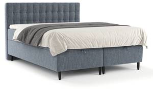 Boxspringbett Milo Blaugrau - Breite: 160 cm