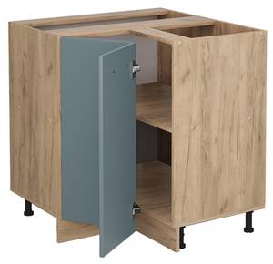 Eckschrank R-Line 45455 Blaugrau - Sonoma Eiche Trüffel Dekor