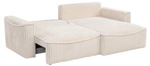 Schlafsofa ASTURIO Beige - Textil - 160 x 76 x 242 cm