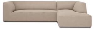 Ecksofa RUBY 4 Sitzplätze Sandbraun