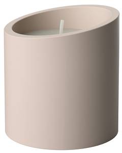 Duftkerze Energy NewMoon Home Beige - Porzellan - 9 x 10 x 9 cm