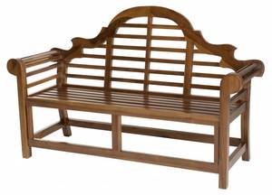 Banc de jardin en teck huilé Marron - Bois massif - Bois/Imitation - 62 x 105 x 166 cm