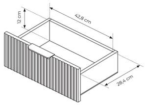 Sideboard LANTE Schwarz