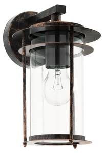 Wandlampe Außen VALDEO Glas - Metall - 16 x 27 x 20 cm
