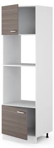 Armoire micro-ondes R-Line 29763 Gris - Blanc