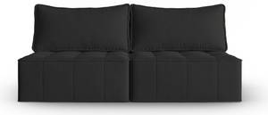 modulares Sofa MIKE 3 Sitzplätze Schwarz