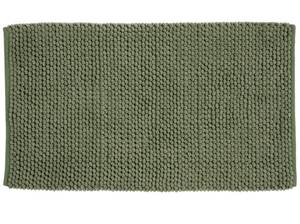 Badematte Lynn Grün - Textil - 70 x 1 x 120 cm
