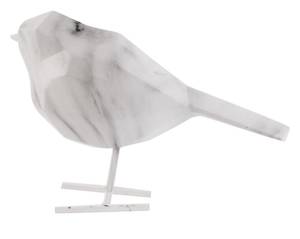 Ornement Bird Blanc - Matière plastique - 8 x 17 x 14 cm