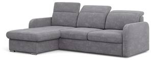 Ecksofa Emerald L-Form Dunkelgrau