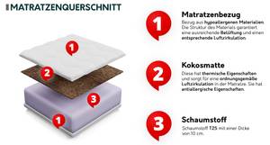 Schaumstoffmatratze Ares 15 Breite: 80 cm