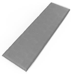 Coussin pour banc 140x40cm gris Gris - Largeur : 140 cm