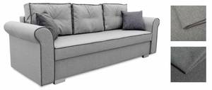 Schlafsofa Merida Grau - 240 x 90 x 88 cm