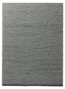 Shaggy-Teppich Barcelona Grau - Kunststoff - 80 x 3 x 350 cm