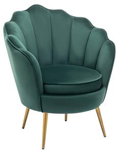 Fauteuil coquillage LALEA Vert