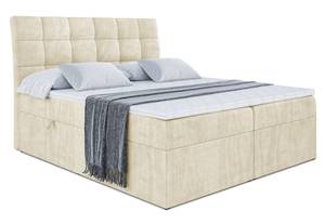 Boxspringbett BRUGO Beige - Breite: 180 cm - H3