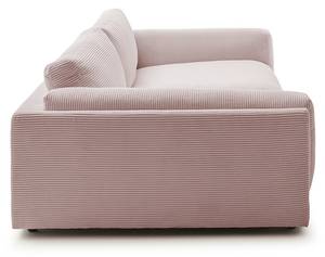 Big Sofa RAINA Pink - Breite: 254 cm - Textil