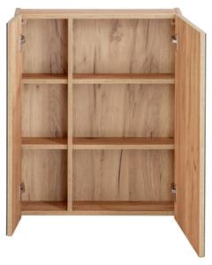 Spiegelschränke CAPRI MC60 2D Beige - Holzwerkstoff - Kunststoff - 60 x 75 x 16 cm