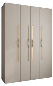 Drehtürenschrank Como 2 Beige - Gold - 170 x 40 cm