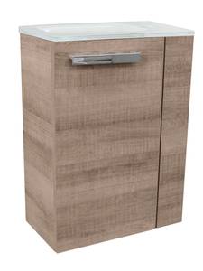 Waschbeckenunterschrank SBC A-Vero Braun Braun - Holzwerkstoff - 60 x 70 x 34 cm