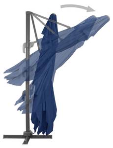 Ampelschirm D594 Himmelblau - 400 x 268 cm