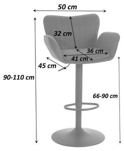 Barhocker M67 (2er-Set) Bordeaux