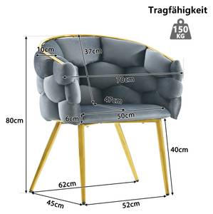 Esszimmerstuhl SunFlower Grau