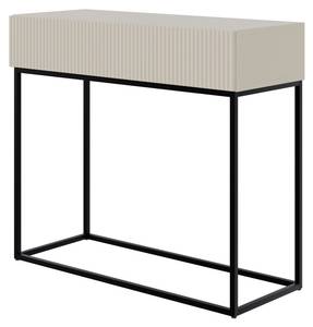 Table console debout VELDIO Noir - Taupe