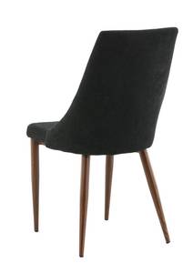 Chaise de salle à manger Leone lot de 2 Noir