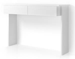 Schminktisch Azur Weiß Hochglanz Weiß - Holzwerkstoff - 120 x 83 x 40 cm
