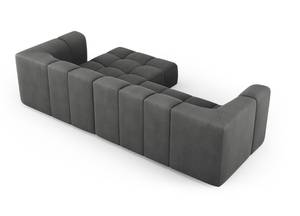 modulares Ecksofa SERENA 3 Sitzplätze Schiefergrau