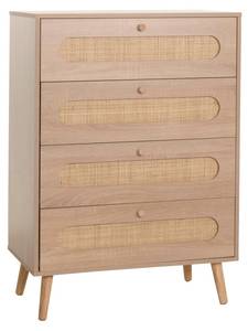 Kommode M38 Braun - Holzwerkstoff - Holz teilmassiv - 71 x 101 x 42 cm