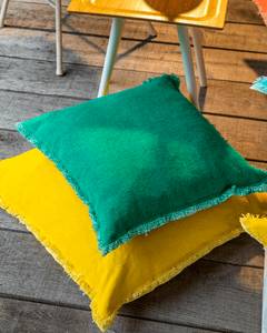 Housse de coussin Burto Jaune - 45 x 45 x 45 cm