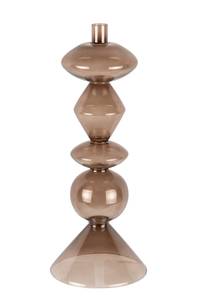 Bougeoir Totem Marron