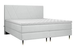 Boxspringbett Euphoria Hellgrau - Breite: 160 cm