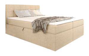 Boxspringbett CERELA Beige - Breite: 205 cm