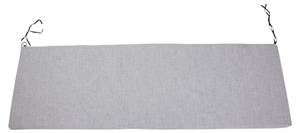 Bankauflage Modern Grau - Textil - 110 x 3 x 35 cm