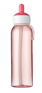 Wasserflasche Campus Pink - Kunststoff - 7 x 23 x 7 cm