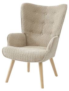 Fauteuil SAM Beige - Textile - 75 x 95 x 67 cm