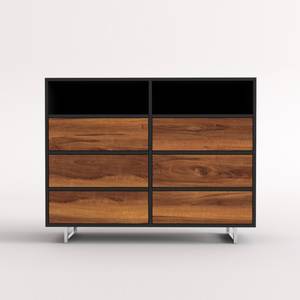 Moderne Kommode aus Massivholz NESCA II Braun - Massivholz - Holzart/Dekor - 120 x 95 x 40 cm