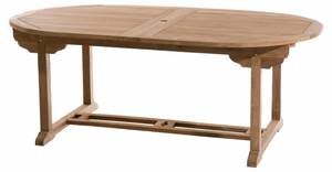 Teakholz Garten Tacle 10/12 Personen Braun - Massivholz - Holzart/Dekor - 120 x 75 x 200 cm