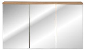 Spiegelschränke SAMOA MC120 3D Beige - Holzwerkstoff - Kunststoff - 120 x 69 x 20 cm