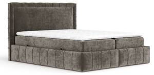 Boxspringbett Sundown Braun - Breite: 200 cm