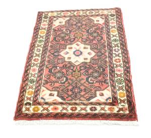 Hosseinabad - 95x65cm Pink - Naturfaser - 65 x 1 x 95 cm