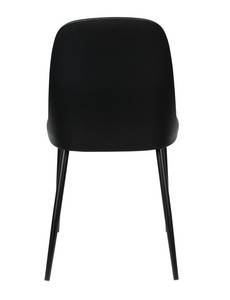 Lot de 2 chaises Pip Noir - Matière plastique - 54 x 85 x 46 cm