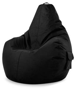 Sitzsack Lounge Chair "Cozy" 80x70x90cm Schwarz