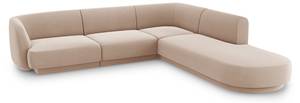 Ecksofa MILEY 6 Sitzplätze Beige