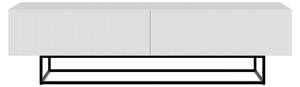 Veldio TV-Lowboard Schwarz - Weiß