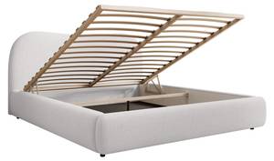 Doppelbett Dolwen Creme - Breite: 192 cm