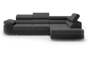 Ecksofa Eckcouch Almada L Form Couch Anthrazit - Ecke davorstehend rechts