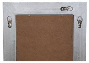 Spiegel PORTAL Silber - Massivholz - 4 x 82 x 35 cm